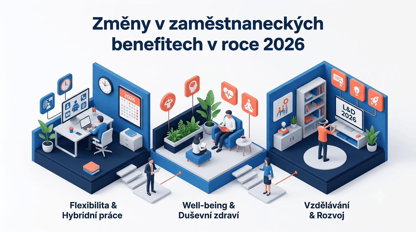 Změny v zaměstnaneckých benefitech v roce 2026