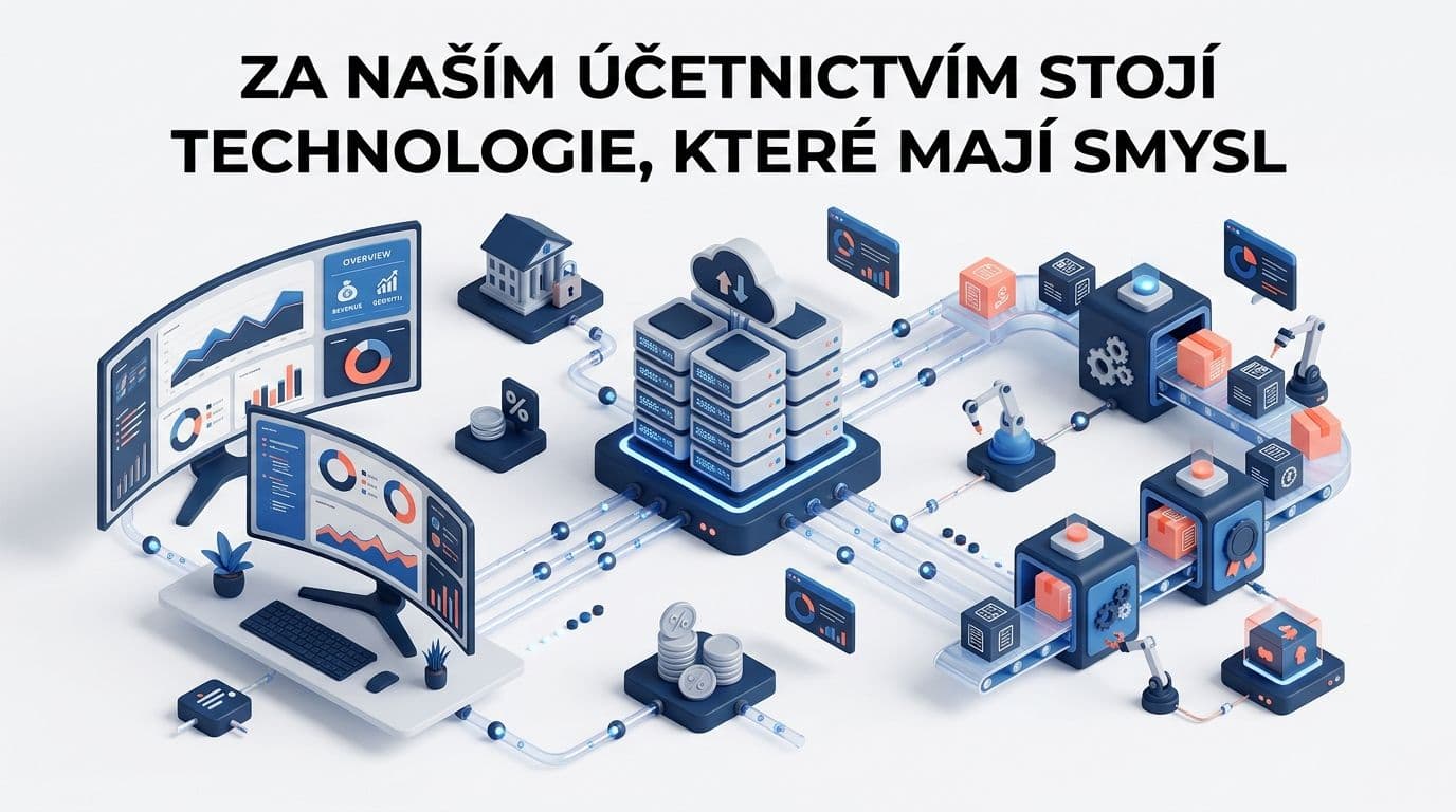 Za naším účetnictvím stojí technologie, které mají smysl